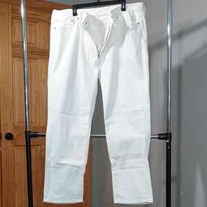 Levi's Men's White Jeans